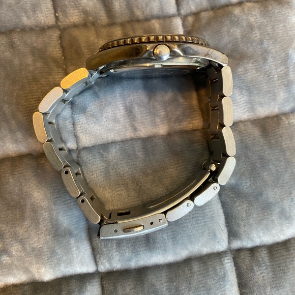 Nautica silver and blue watch with mini dials, used condition. - Picture 2 of 4